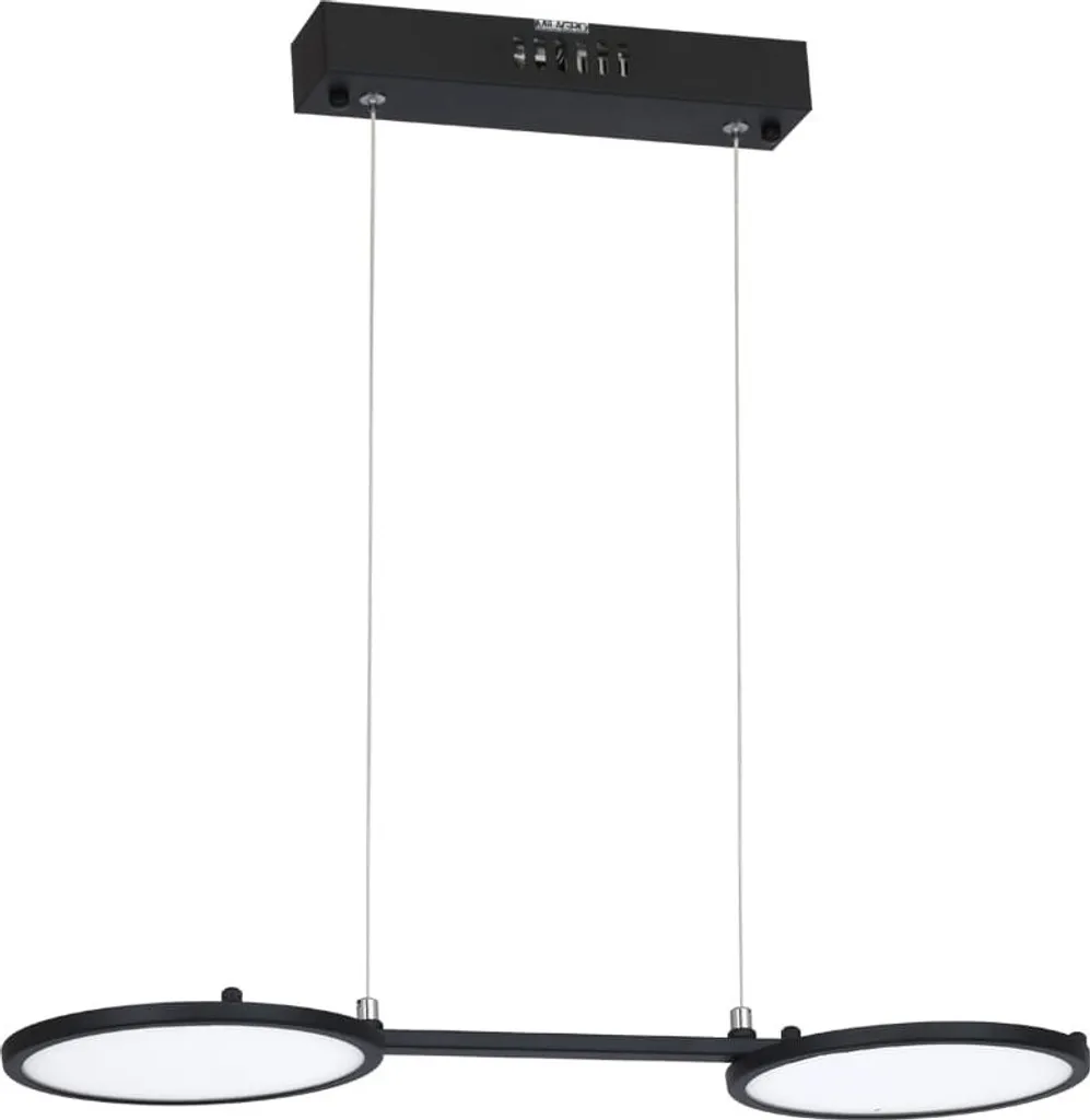 Luminaire LED GIRO 20W ML236 - Éclairage Minimaliste en Anneau Noir