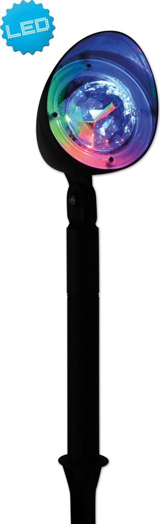 Näve LED Außenstrahler - Kunststoff, Acryl - schwarz, klar ; 5169961
