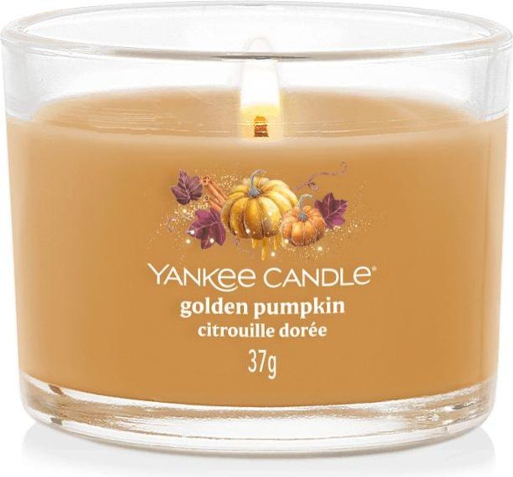 Yankee Candle Goldener Kü rbis Votivkerze, 37 g