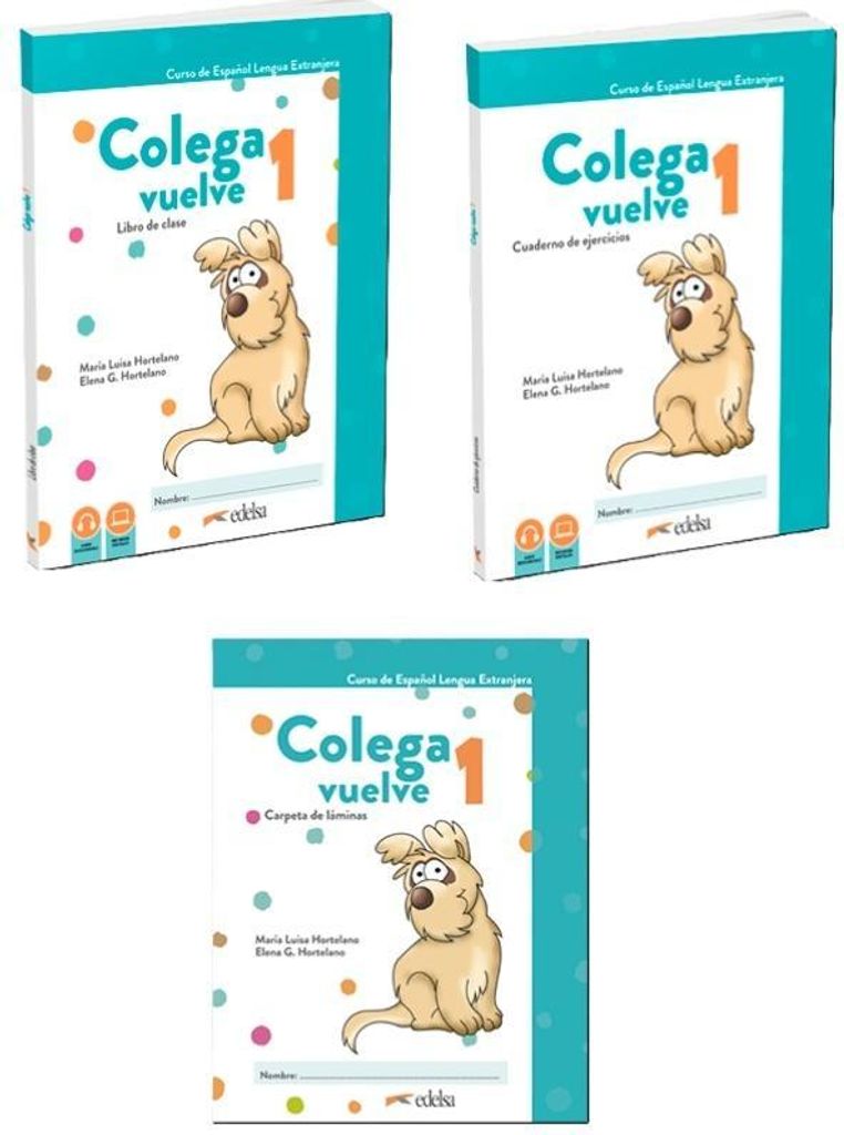 Colega vuelve 1 Podręcznik + ćwiczenia + carpeta