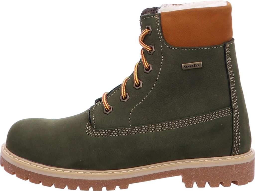 Däumling Schnürstiefel Kinder 31393336353631 Grün 38 EU