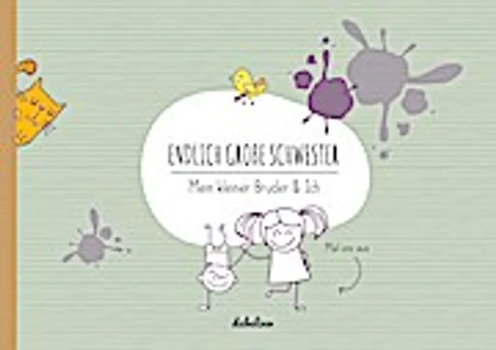 Livre pédagogique Grande Sœur avec illustrations douces et textes simples