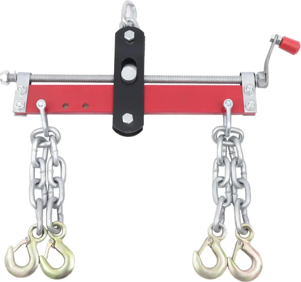 Équilibreur moteur 900 kg en acier au carbone avec chaînes de 28,5 cm