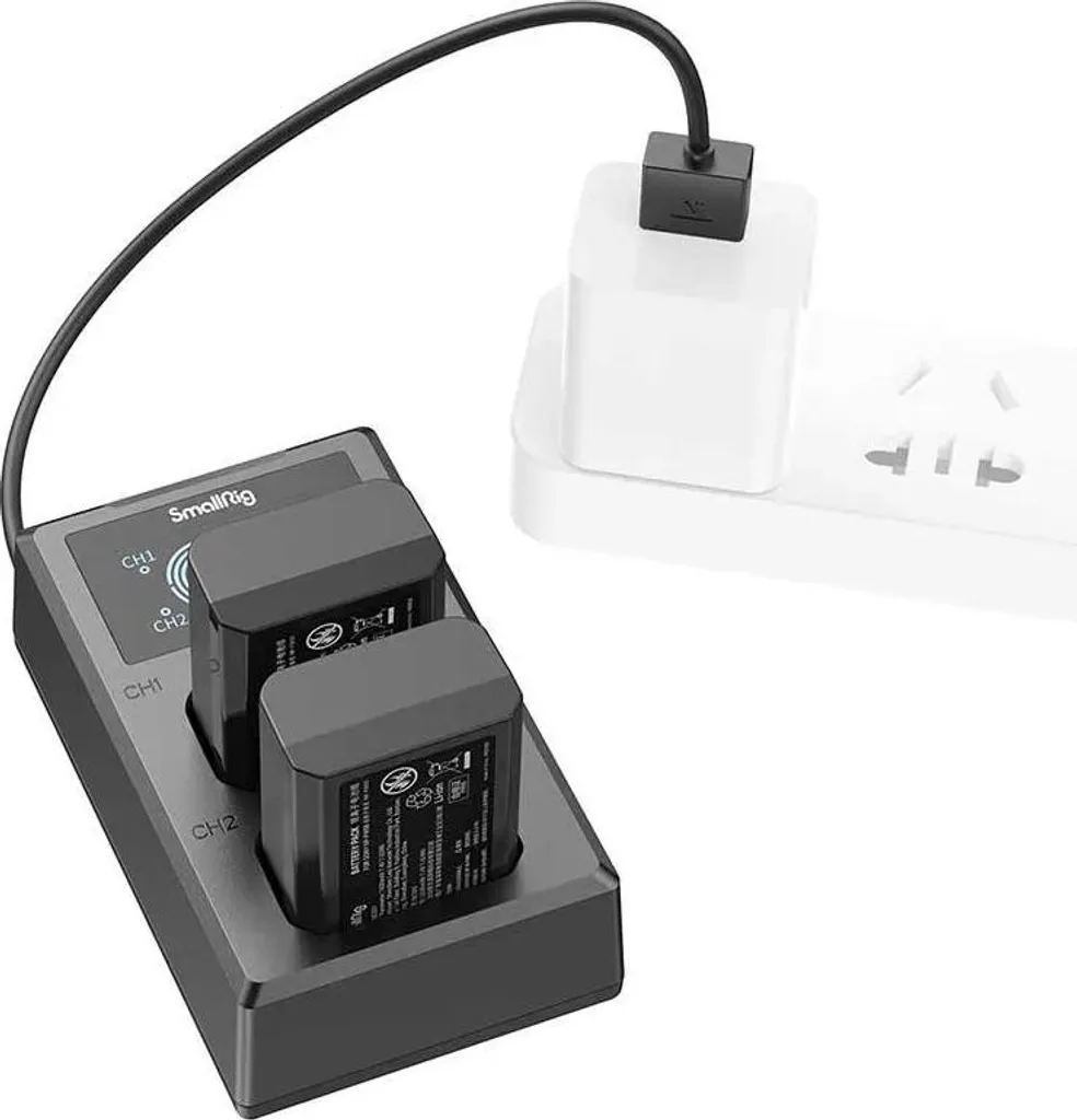 Chargeur de Batterie USB SmallRig 3818 Idéal pour Voyage et Vlog - 5