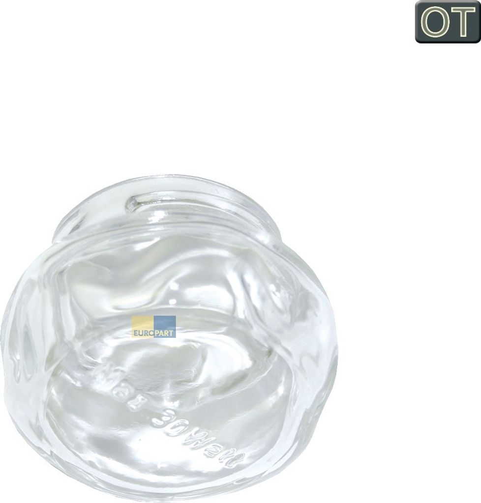 Bauknecht Whirlpool Kalotte, Lampenabdeckung, Lampenglas, Produktbild 