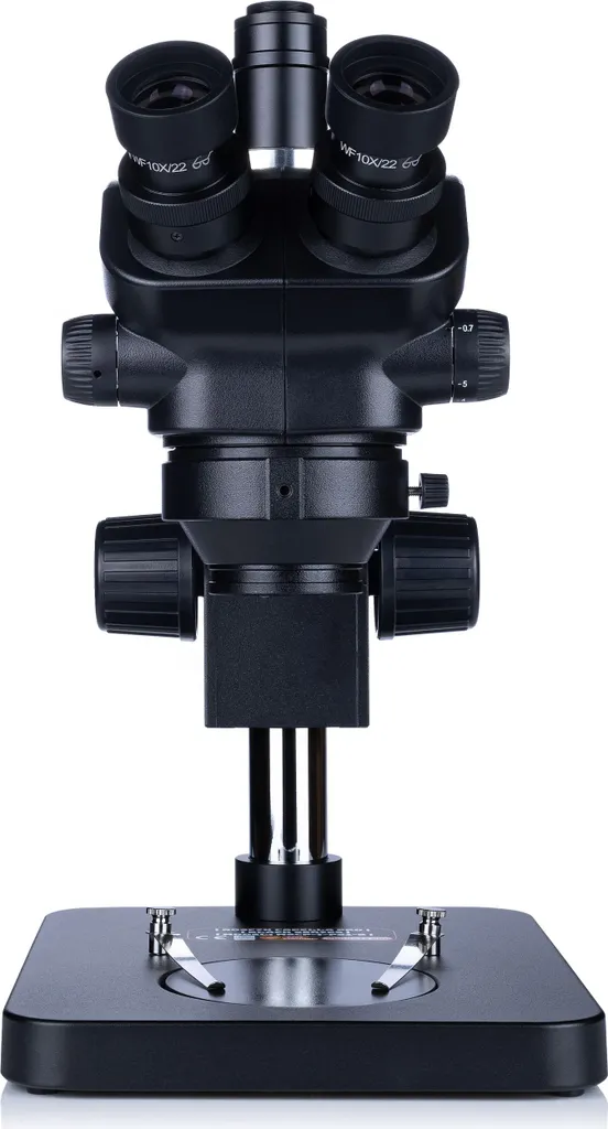 Microscope Trinoculaire Stéréoscopique Rosfix pour Électronique et Labo 7-45x - 4