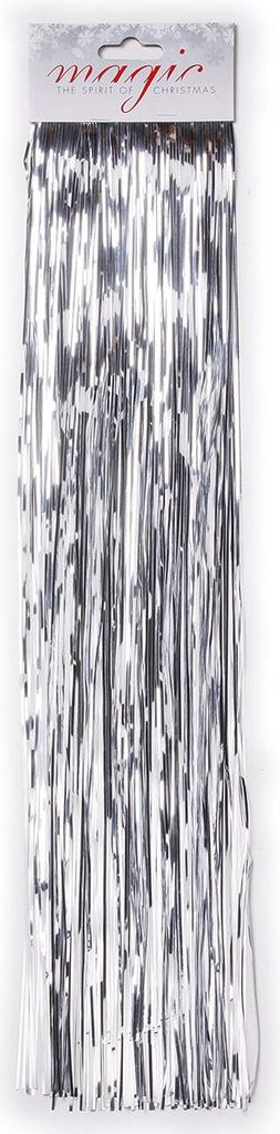 Lametta glatt 50cm silber Produktbild 