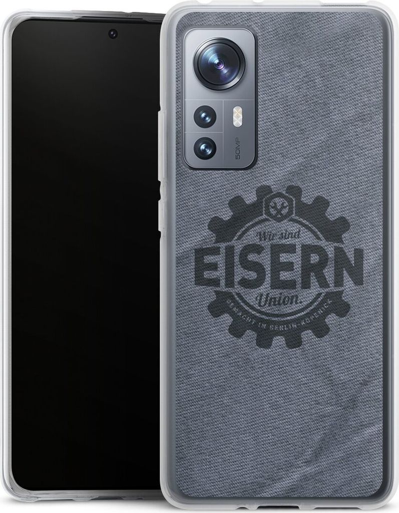 DeinDesign Handyhülle für Xiaomi 12X 5G Silikon Hülle Case Smartphone Schutzhülle 1. FC Union Berlin FCU Offizielles Lizenzprodukt