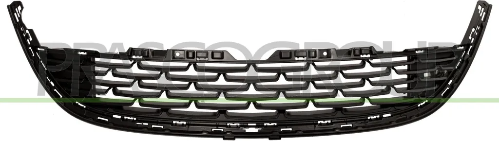 Grille d'aération haute résistance PRASCO OP4182120, Finition Noire