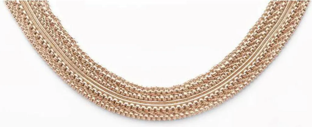 Collana Victoria Oro Rosa - Trend Jewelry 2026 Accessorio Glamour