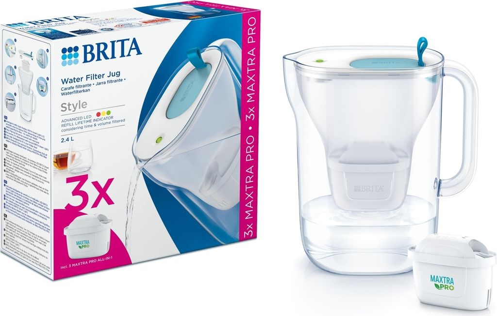 Brita Filterkanne 2,4 Liter Kunststoff