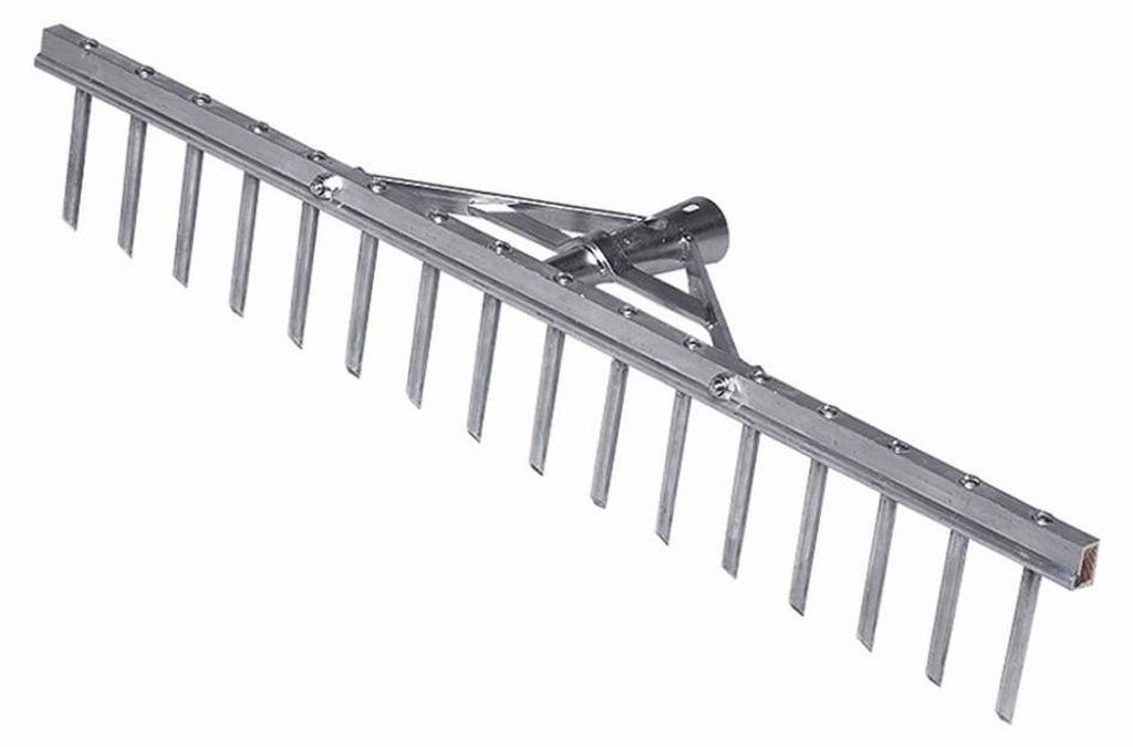 SIENA GARDEN Aluminium-Rechen 16 Zinken Produktbild 