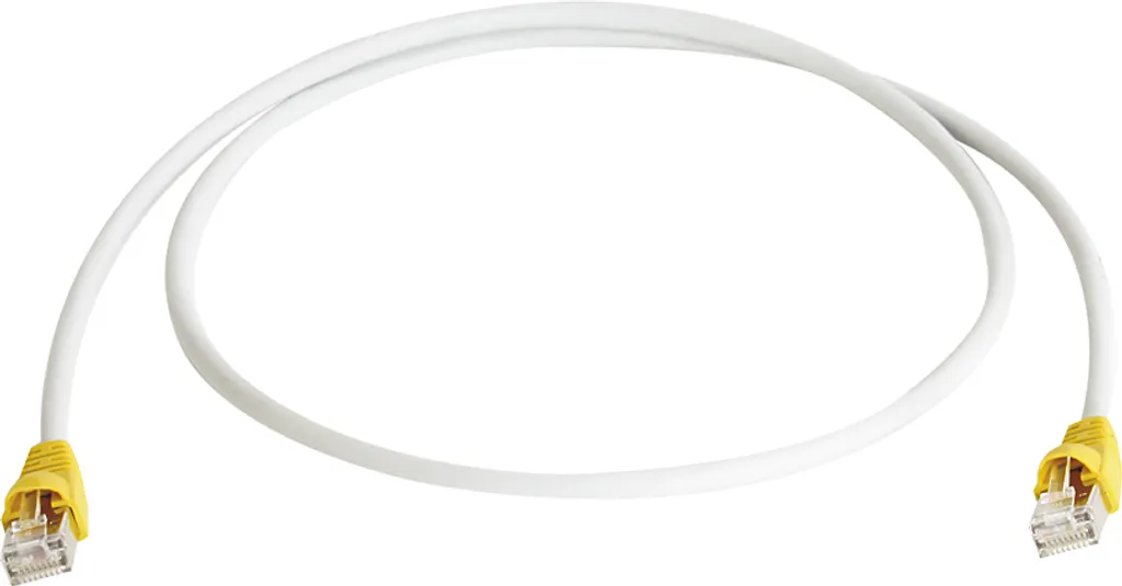 Câble RJ45 Croisé Anti-Interférences CAT 6A S/FTP 1m Telegärtner Gris