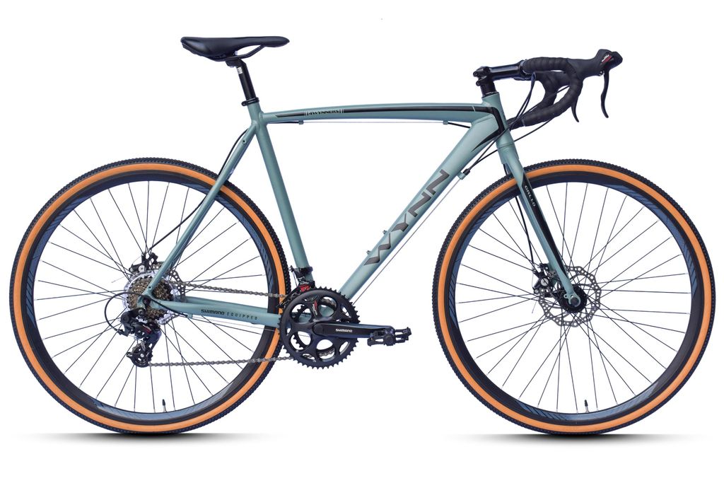WYNN Gravelbike Gravel 28 Zoll GRL1.0 grün Rahmenhöhe 58 cm Produktbild 