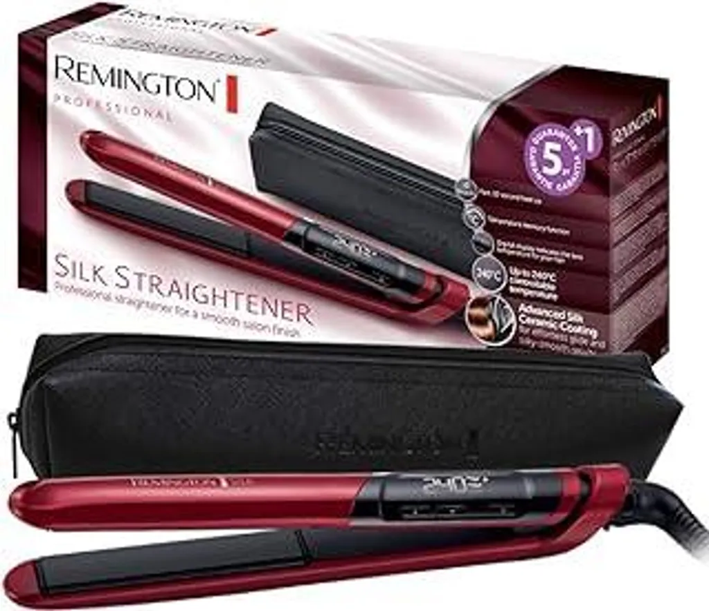 Piastra Capelli Remington S9600 Silk: Addio Crespo in Pochi Secondi