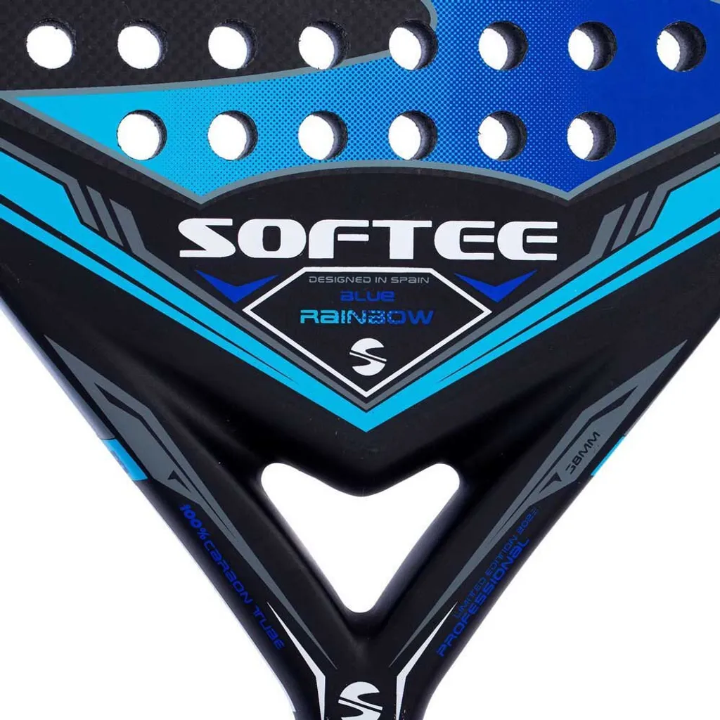Raquette padel Softee Potenza polyvalente et maniable en bleu