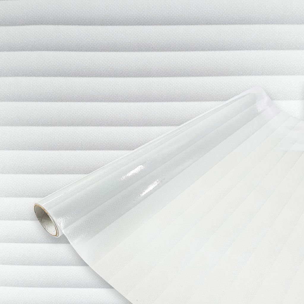 Statisch Fensterfolie 67x25 cm - Erika - Statische Sichtschutzfolie ohne Kleber aus PVC - Selbsthaftende Glasfolie für Lichtdurchlass und Privatsp...
