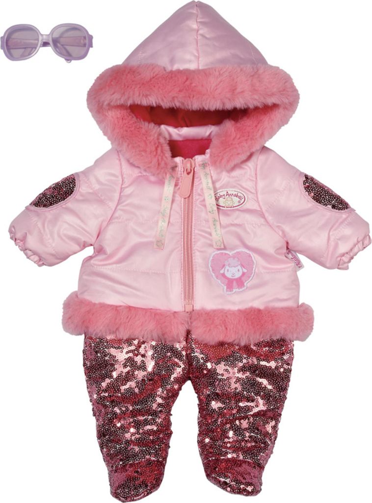Zapf 706077 Baby Annabell Deluxe Schneeanzug 43 cm Produktbild 