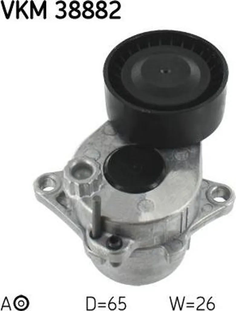 Supprimer Bruit Courroie avec Galet Tendeur SKF VKM38882 Mercedes OE