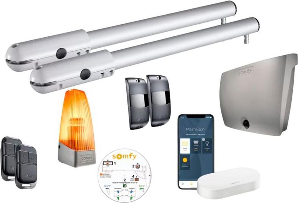 Somfy Napęd Do Bramy Dwuskrzydłowej Sgs Essential Z Zdjęcie produktu 