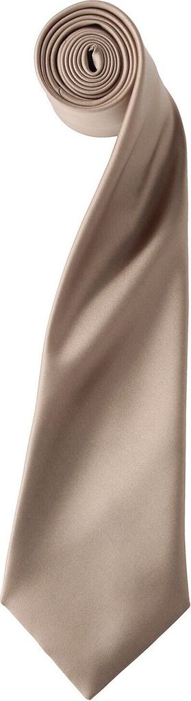 Premier - "Colours" Krawatte für Herren/Damen Uni PC6853 (Einheitsgröße) (Khaki)