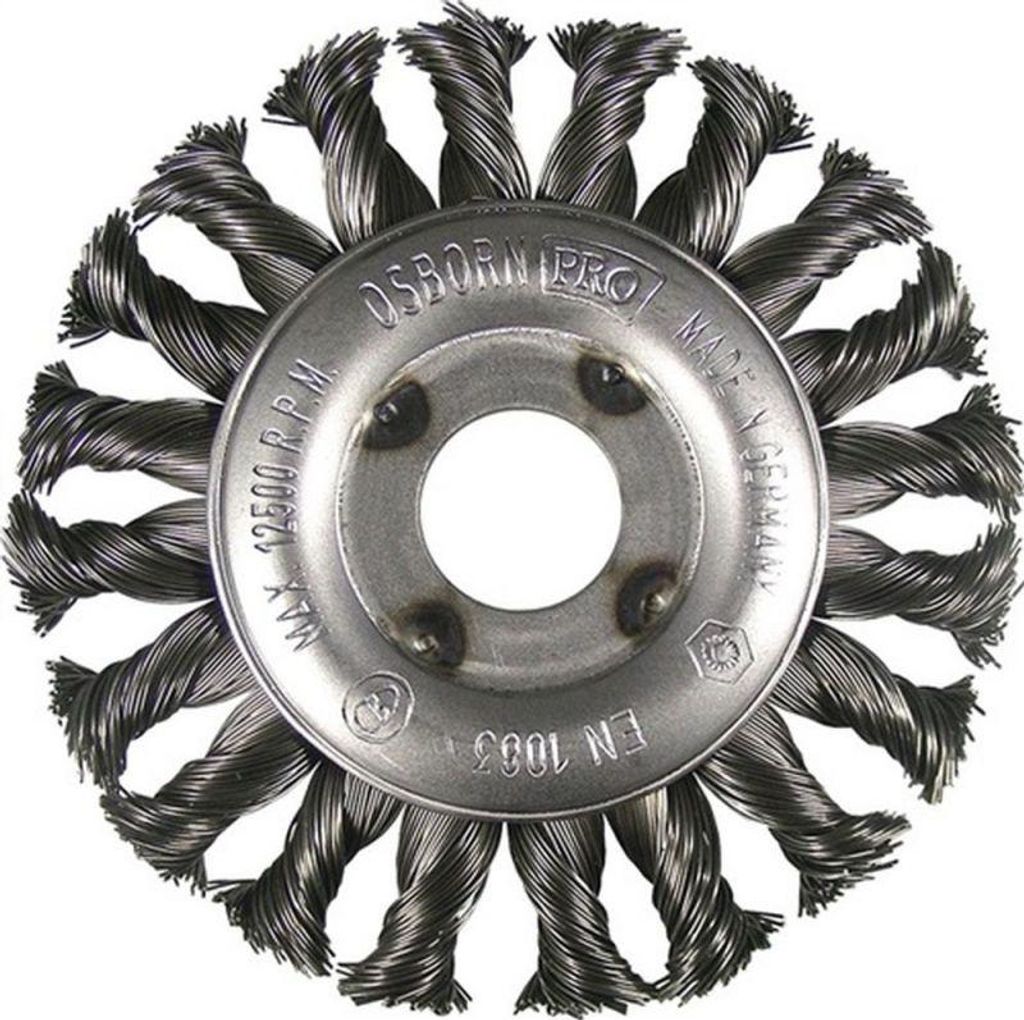 Rundbürste D.125mm Drahtstärke 0,35mm STA 13mm