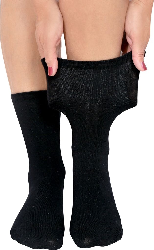 KB Diabetiker Socken extra weit dehnbar Damen Herren 6 Paar Größe 47-50