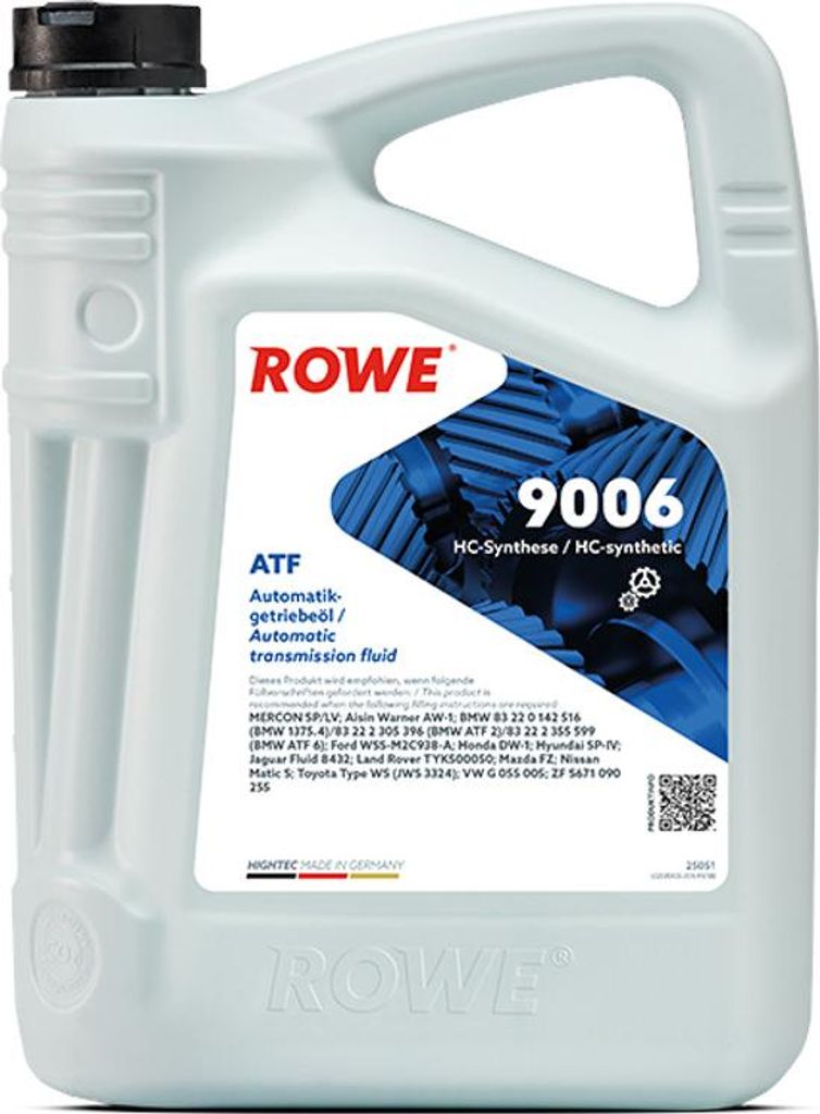 5 Liter ROWE HIGHTEC ATF 9006