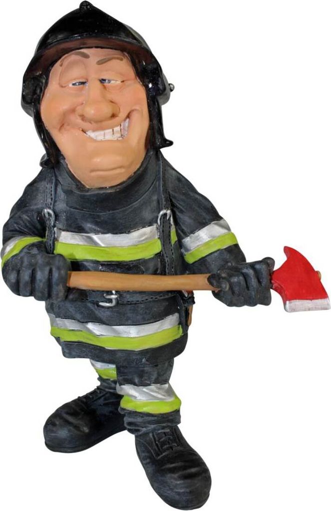 Funny Life - Feuerwehrmann mit Axt