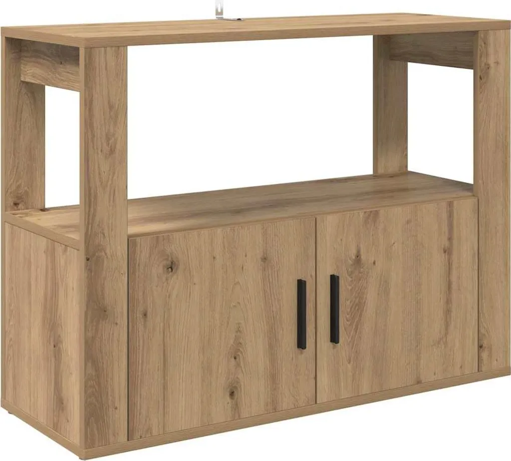 Credenza in rovere Artisan 80 x 30 x 60 cm Materiale a base di legno