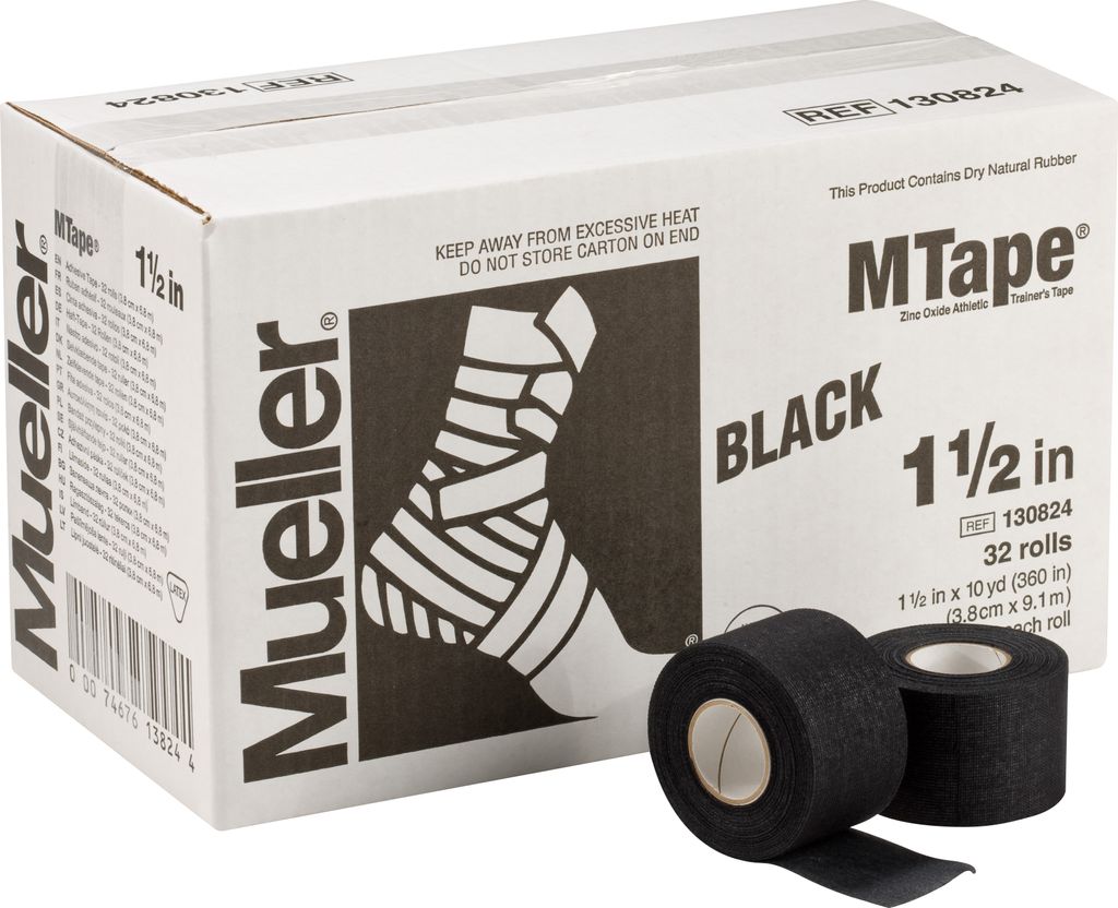 Mueller M-Tape - Vorteilskarton : schwarz Farbe: schwarz