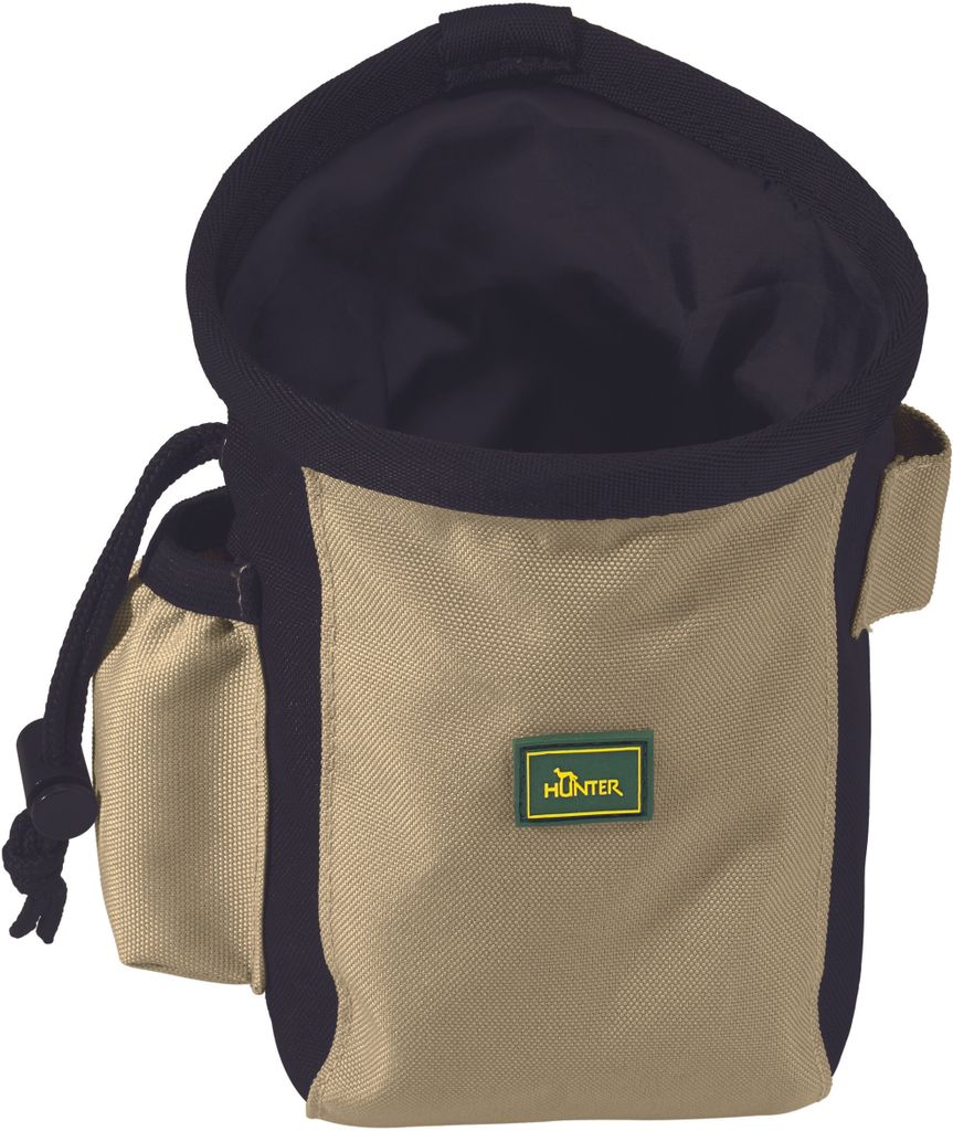 Hunter Belt bag Bugrino Standard, Beige, Schwarz, Einfarbig, 1 Taschen, 140 mm, 140 mm, 140 mm