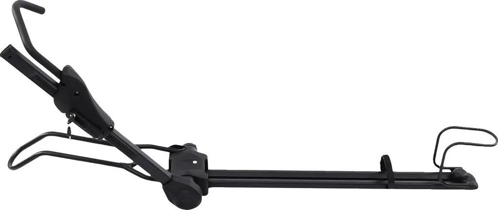 Porte-vélos de toit ajustable noir - Hauteur réglable et acier robuste