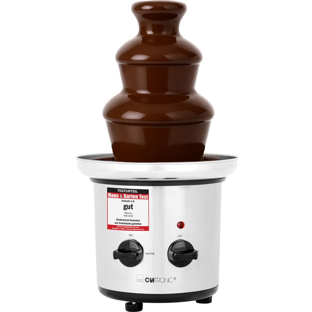 Clatronic® Schokobrunnen mit exzellentem Schokofluss | für Produktbild 