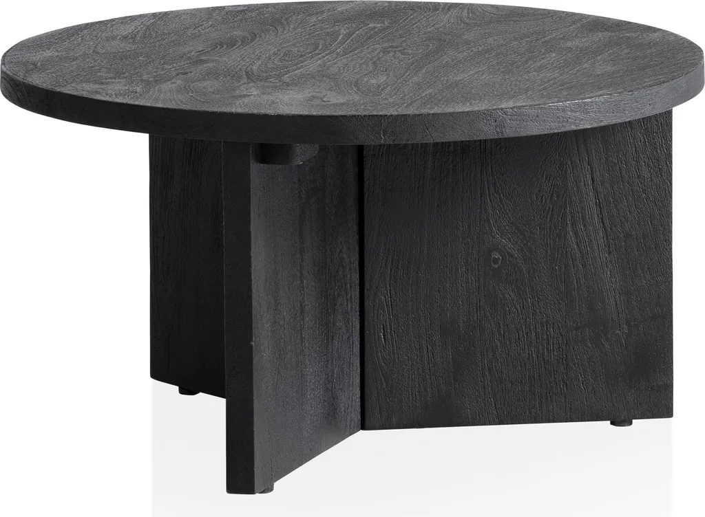 Table Basse de Salon Ronde 60 cm pour Intérieur Moderne et Chic