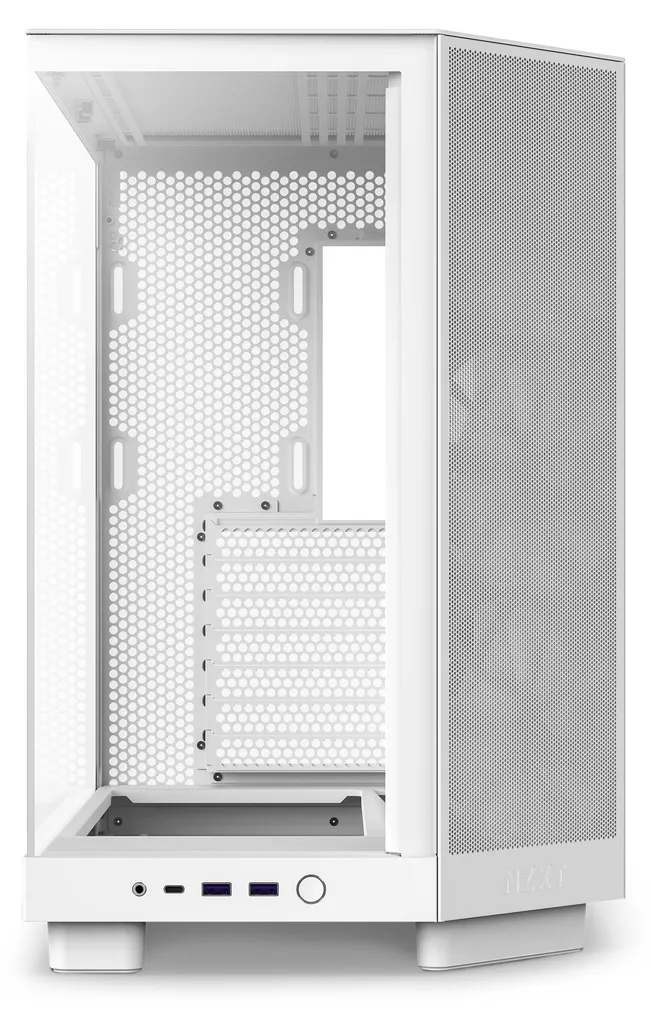 Boîtier PC de jeu NZXT H6 Flow Blanc idéal pour le watercooling