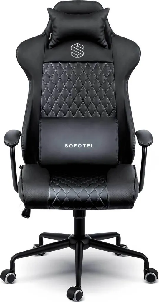 Fauteuil de bureau Sofotel Verona Noir 2581 : Confort Chic et Robuste - 3
