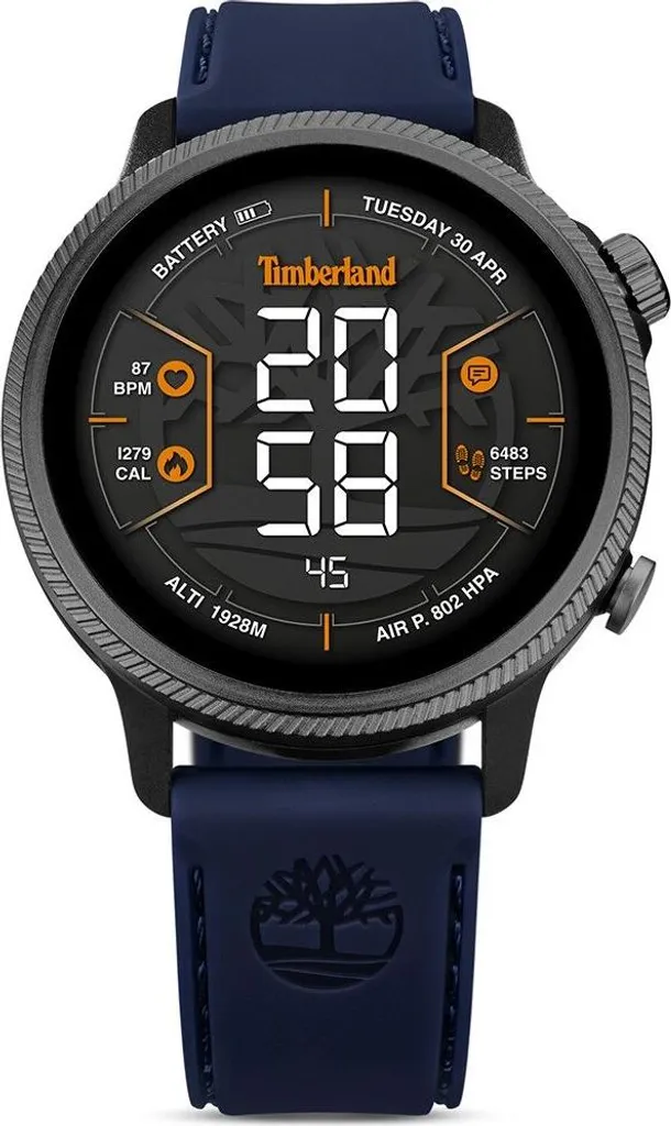 Montre Homme Timberland TDIGB0064502 - Boîtier Acier et Bracelet Cuir