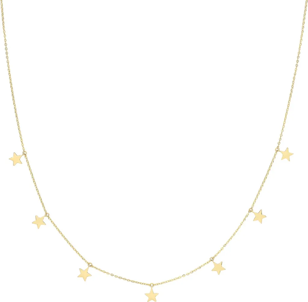Collier ras de cou femme or 375 millièmes de 46cm pour un look chic