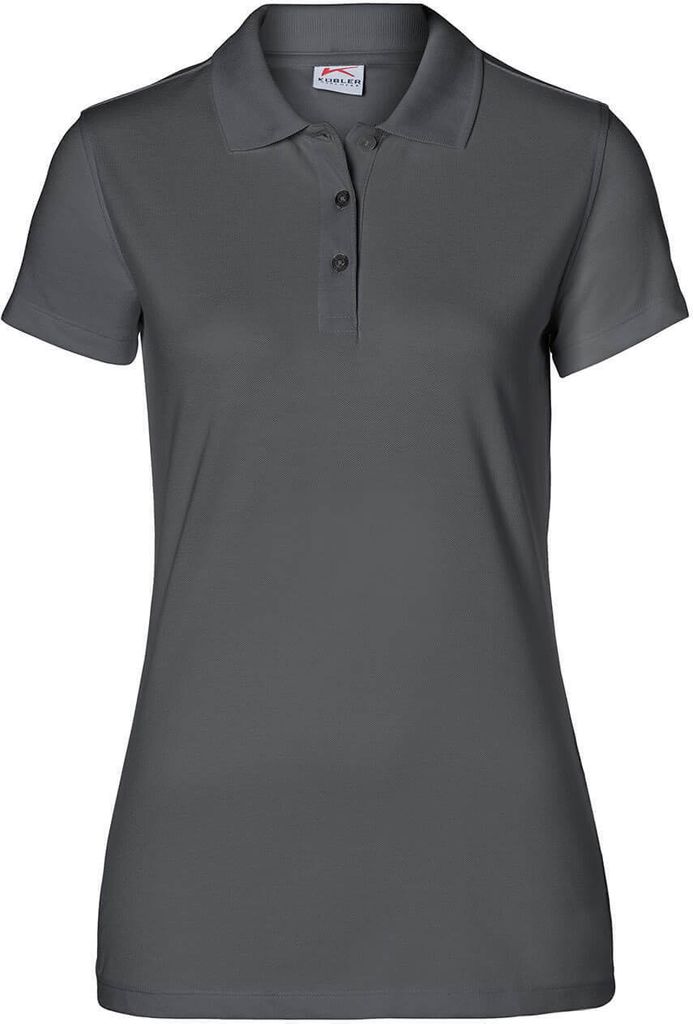 Kübler Shirts Polo Damen anthrazit Gr. L