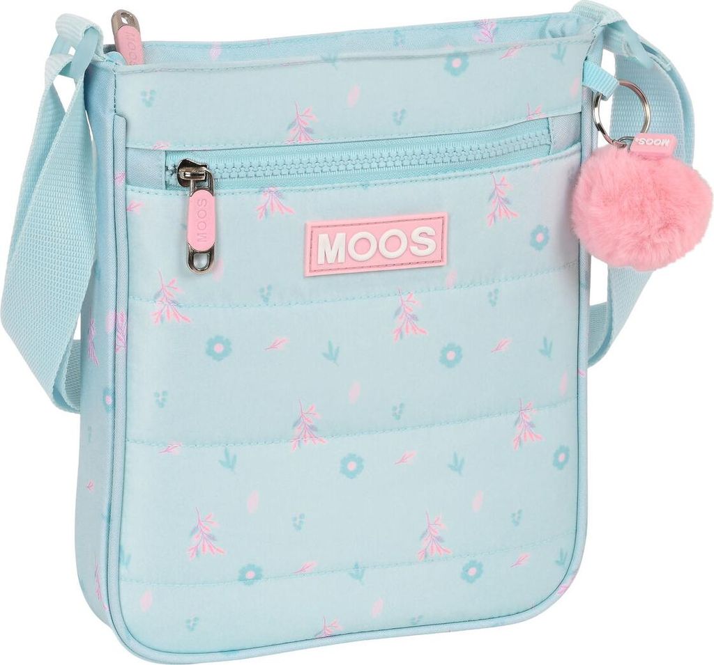 Moos Garden Umhängetasche 21 x 25 x 4,5 cm Türkis