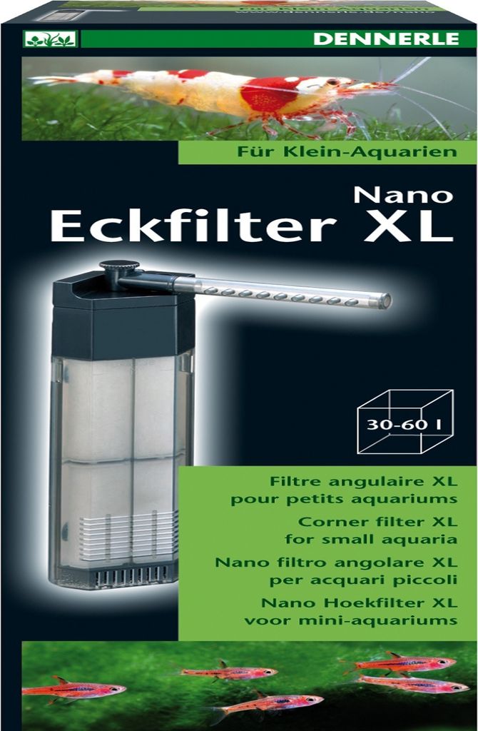 Dennerle Corner Filter 60 | Filtre intérieur pour aquariums Image du produit 