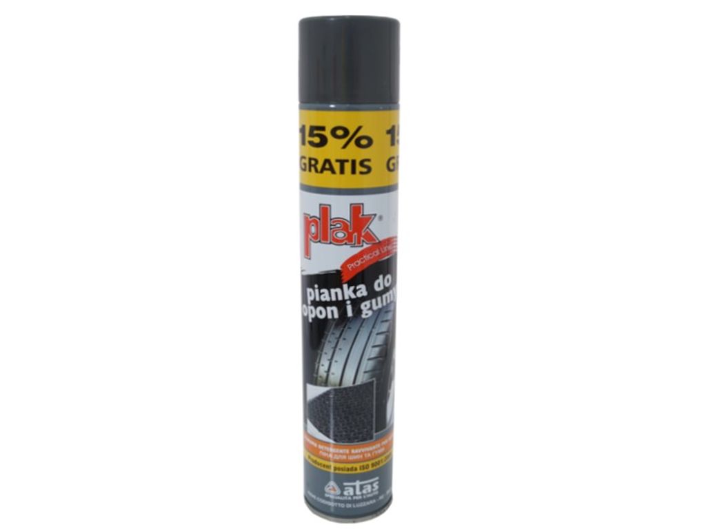 PLAK PRACTICAL LINE Mousse pour pneus et caoutchouc, 500 ml Image du produit 