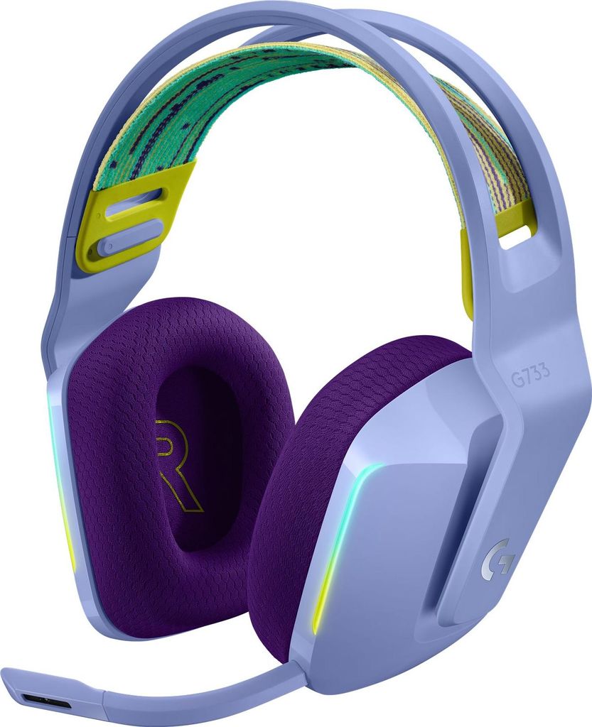 Logitech G G733 LIGHTSPEED Wireless RGB Gaming Headset Produktbild 