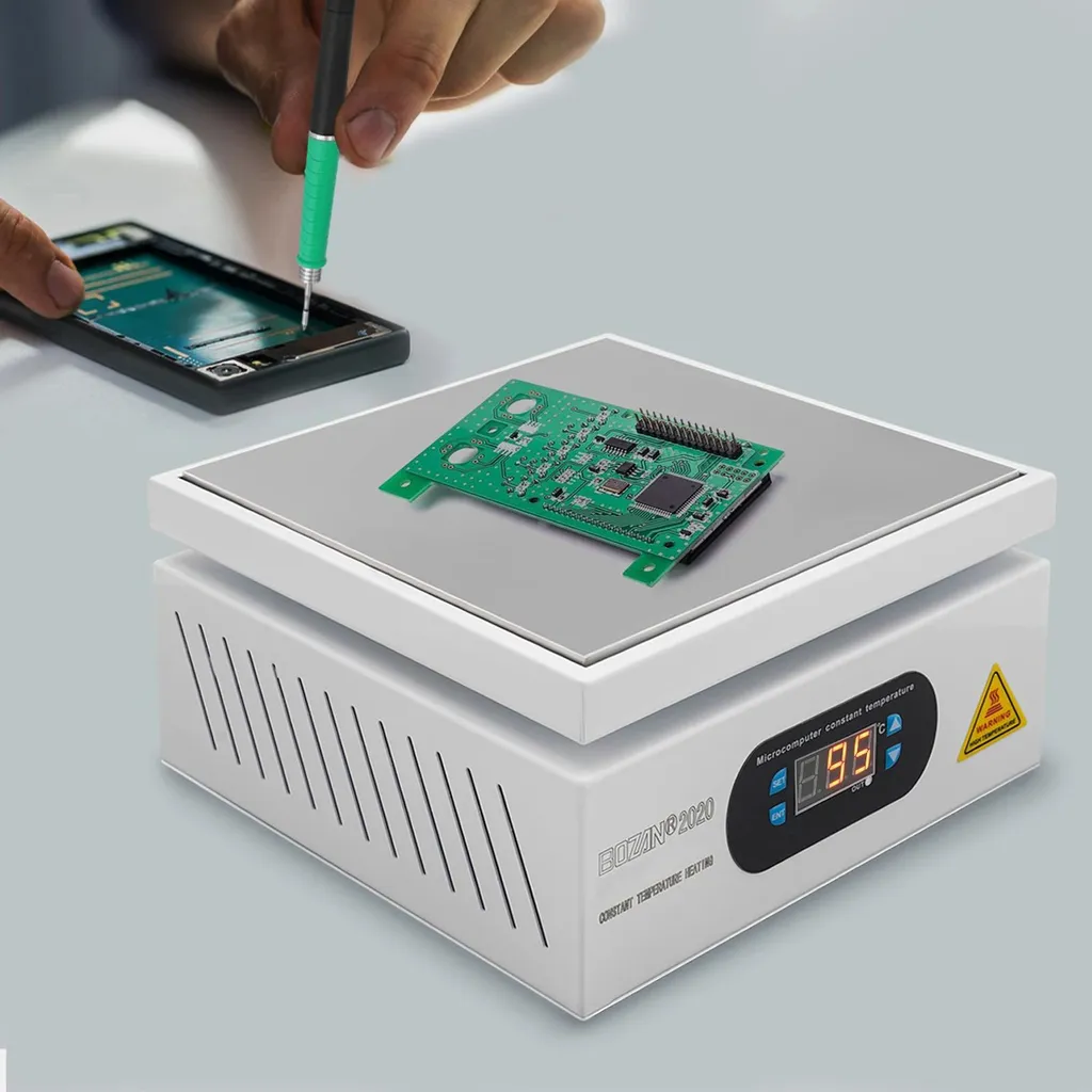 Stazione di Preriscaldamento Professionale 700W 220V per Linee SMD - 6