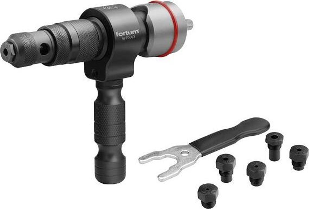 Fortum Embout de rivetage pour foret en T, pour rivets Image du produit 