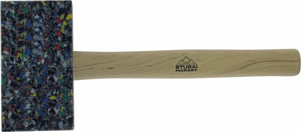 STUBAI Spenglerhammer, eckig, bunt, Hickoryst 155x85x35