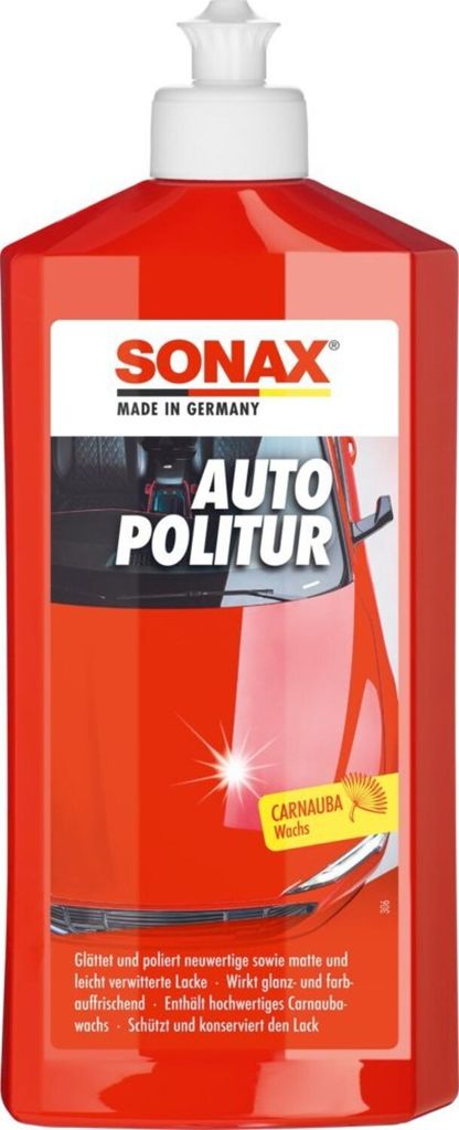 Sonax Autopolitur, Polieren, Flüssigkeit, Flasche, 500 ml, Produktbild 