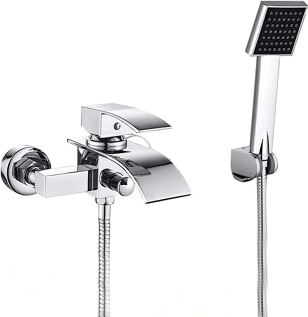 Miscelatore Vasca Esterno Monocomando Cromo - Qualità Professionale - 1