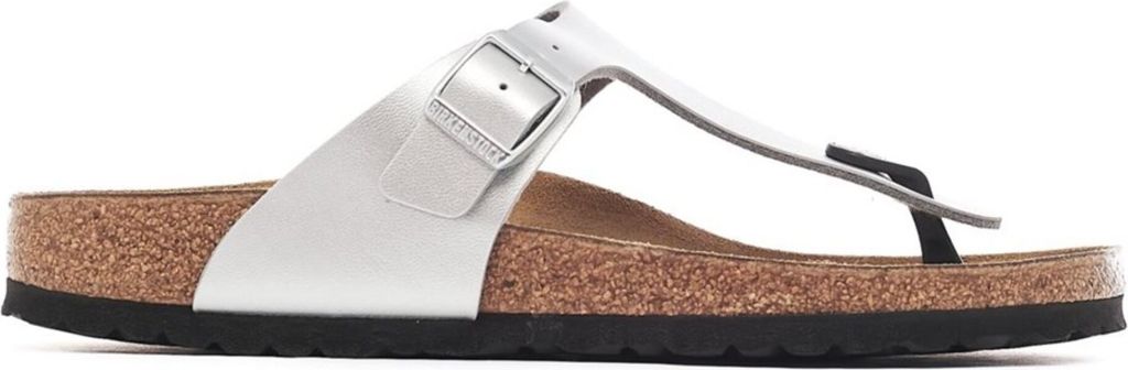 Birkenstock Gizeh Silber Schmales Fußbett - Damen Produktbild 